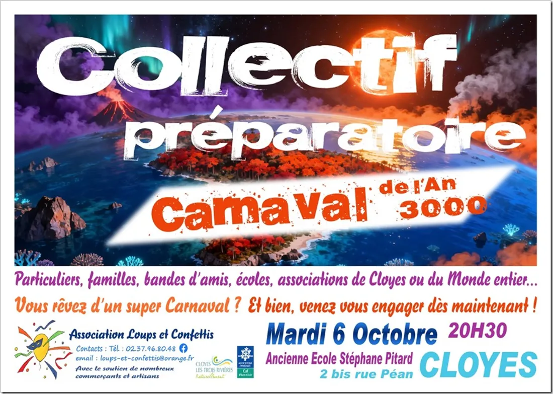 CLOYES-SUR-LE-LOIR - Collectif préparatoire du carnaval